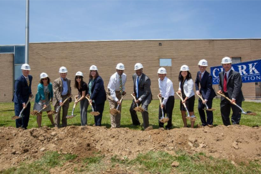 GROUNDBREAKING FOR HOWARD COUNTY CIRCUIT COURTHOUSE