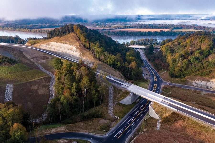 SOUTHERN OHIO VETERANS MEMORIAL HIGHWAY RECOGNIZED BY ENR MAGAZINE AS WINNING MIDWEST REGION PROJECT